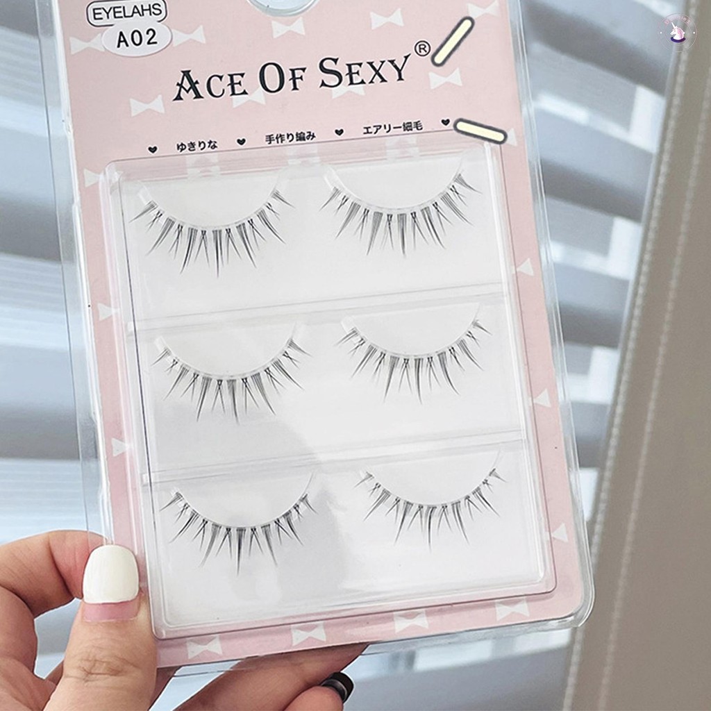 3 / 5 Đôi Khối Lượng Lash Nối Dài Siêu Mỏng Nhiều Lớp Dễ Dàng Ghép Lông Mi
