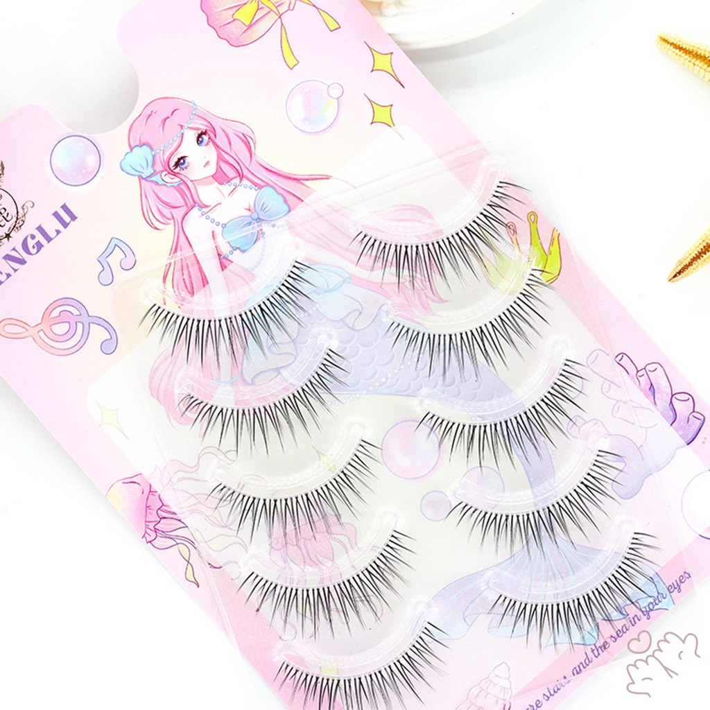 Lông mi giả Fluffy One Piece Wispy Faux Black Soft Lash Extensions