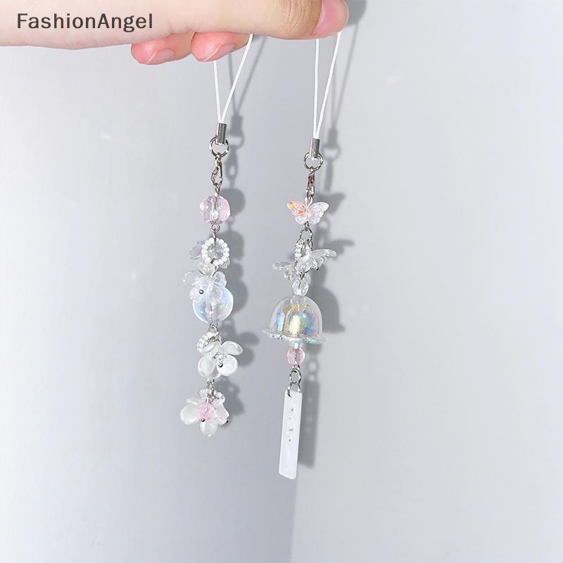 Fashionangel Y2K Thạch Sứa Dây Điện Thoại Cổ Tích Ngọt Đính Hạt Điện Thoại Di Động Dây Móc Khóa Bé Gái Thẩm Mỹ Điện Thoại Quyến Rũ Dành Cho Nữ Cô Gái VN