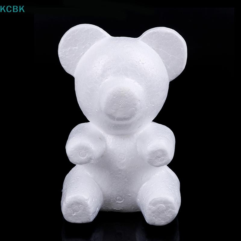 [Kc] Khuôn Gấu Xốp 15cm / 20cm / 33cm DIY Hoa Nhân Tạo Hoa Hồng Tặng Gấu Khuôn Sinh [Bk]