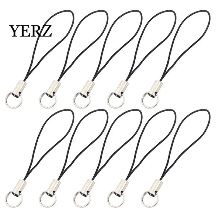 Yerz Tôm Hùm Khóa Dây Điện Thoại Quyến Rũ Phụ Kiện Trang Sức Dây Đeo Điện Thoại Di Động Móc Móc Treo Điện Thoại Kẹp Chìa Khóa Dây Điện Thoại