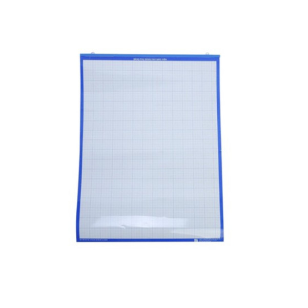 Bảng phụ dùng cho học sinh, giáo viên dạy học nhóm 4 ô li ( kích thước 68 x 91cm).