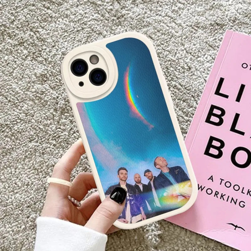 TP-1 C-Coldplay Band Vỏ Điện Thoại Da Cứng Cho IPhone 16 17.15 14 13 12 Mini 11 14 Pro Max Xs X Xr 7 8 Plus Fundas