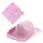 Bộ khăn trùm đầu và mũ YOI Bandana Mũ cao bồi lấp lánh cho lễ hội âm nhạc lễ hội