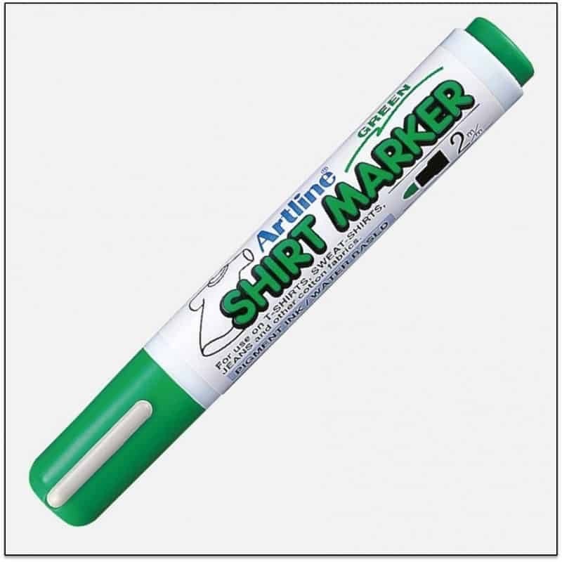 Bút dạ, bút lông, bút phớt vẽ áo không phai màu, Shirt Markers Artline EKT-2