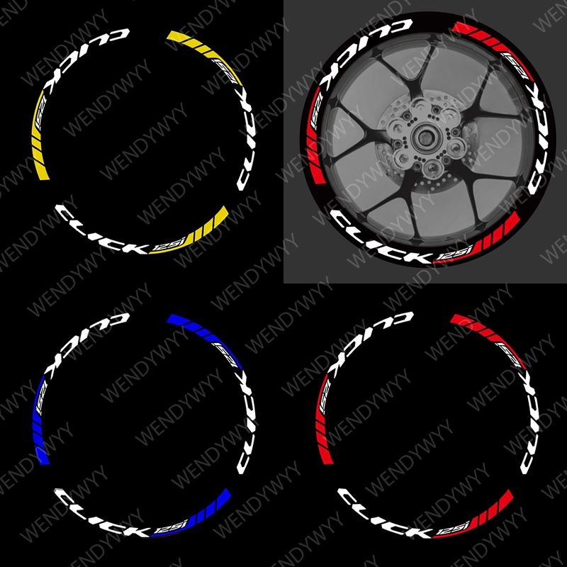 125i 150i Mags Đề Can Click V3 Rim Chống Nước Miếng Dán Cho Xe Honda ...