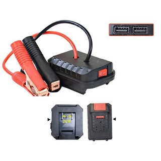 Igniter Jump cho bộ chuyển đổi cáp tăng cường pin Lithium Bộ nguồn khẩn cấp Bộ chuyển đổi DIY với kẹp