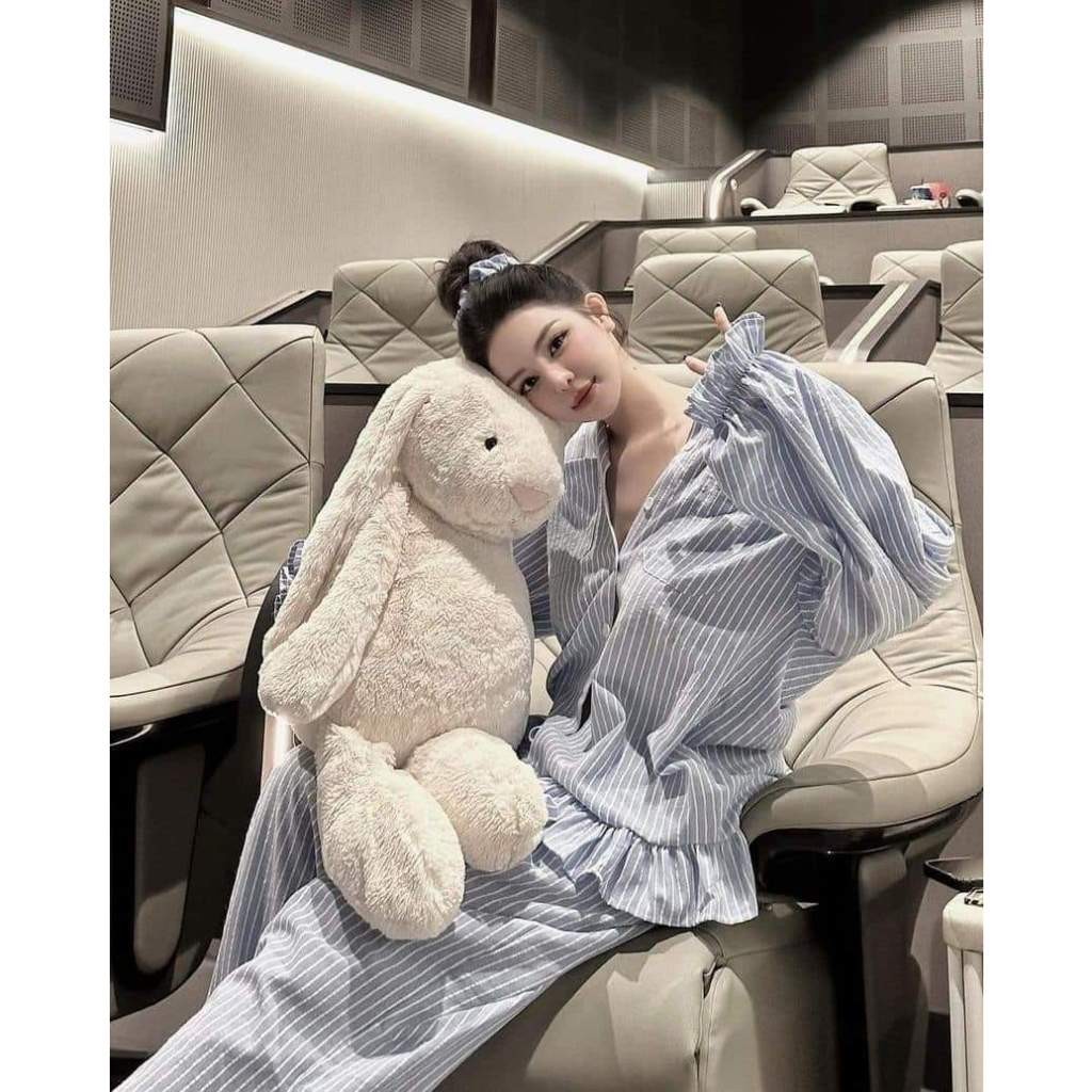 Gấu Bông Thỏ Jellycat Lông Thỏ Mềm Mại, Thú Nhồi Bông Thỏ Tai Dài Làm Quà Tặng Sinh Nhật, Gấu Ôm Ngủ Cho Bé