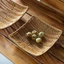 Khay lưu trữ mây CHEESELY, Khay đựng đồ thủ công trang trí nhà cửa, Dụng cụ sắp xếp đồ lặt vặt đa năng sáng tạo cho nhà bếp
