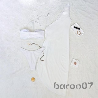 Bộ Đồ Bơi Bikini Nữ 3 Bộ Vòng Kim Loại Chắc Chắn Thiết Kế Đồ Tắm Phong Cách