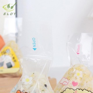 [MAO] 100 Chiếc Túi Đóng Gói Gạo Tam Giác Hoạt Hình Đáng Yêu Rong Biển Onigiri Sushi Làm Khuôn Dụng Cụ Bento Phụ Kiện VN