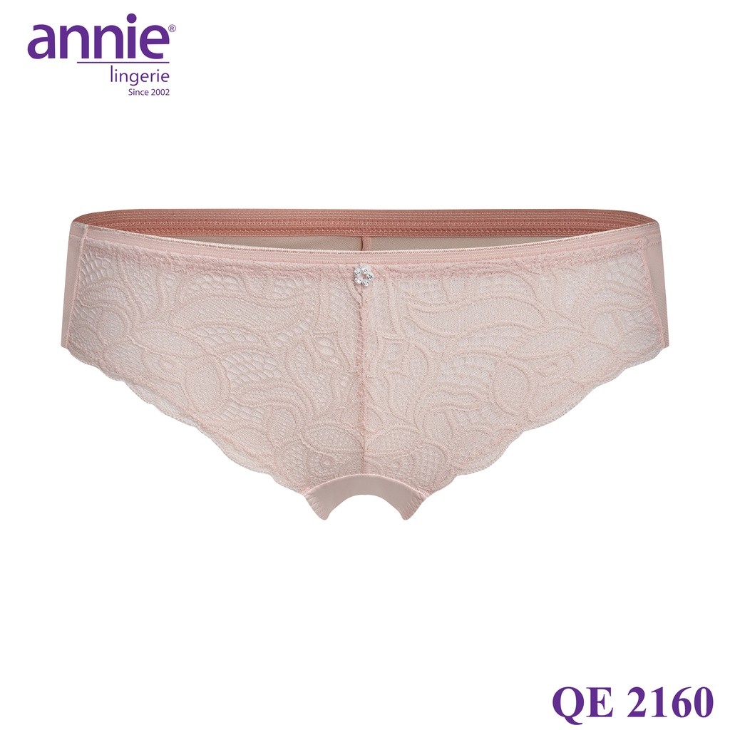 Quần lót nữ ren, thun lạnh annie QE2160 sang trọng, trẻ trung, quyến rũ, mềm mại co giãn tốt