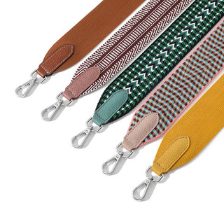 Dây thay thế túi Longchamp, vải canvas rộng, điều chỉnh vai chéo, dài 80-120cm, rộng 5cm