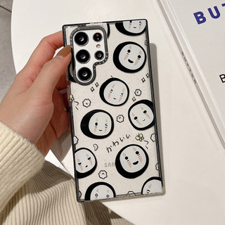 Ốp lưng Phone Case For mềm GLITTER No Face man cho Samsung Galaxy Samsung S26 25 24 23 22 UItra S25 24 23 Plus Vỏ bảo vệ chống sốc