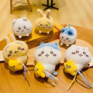 Búp bê dễ thương chiikawa sao băng tắm búp bê Usagi sang trọng mặt dây chuyền chiikawa quà tặng hoạt hình
