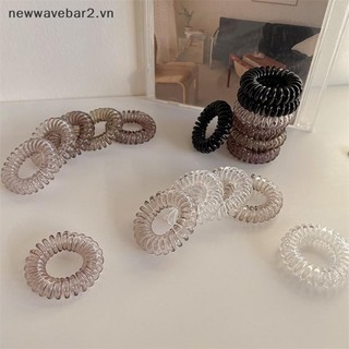 [Mới] 9 Dây Điện Thoại Nhiều Màu Sắc Dây Buộc Tóc Co Giãn Cho Bé Gái Mũ Đuôi Ngựa Giá Đỡ Dây Cao Su Nữ Phụ Kiện Tóc Sang Trọng.
