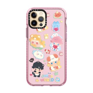 Pink Cute Lamb Protect Soft Phone cho iPhone 17 Pro Max 16 Plus 15 14 13 12 11 Pro Max XR IX Ốp lưng bọc hoàn toàn Vỏ phía sau chống sốc