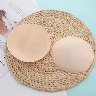 Bọt Biển Tròn Cốc Áo Ngực Miếng Lót Ngực Chèn Đồ Lót Cốc Bọt Biển Miếng Lót Thay Thế Lót Cotton Cứng