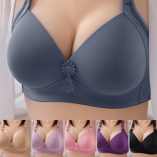 36 / 80-44 / 100 Push Up Liền Mạch Không Dây Plus Size Áo Ngực Quần Lót Nữ
