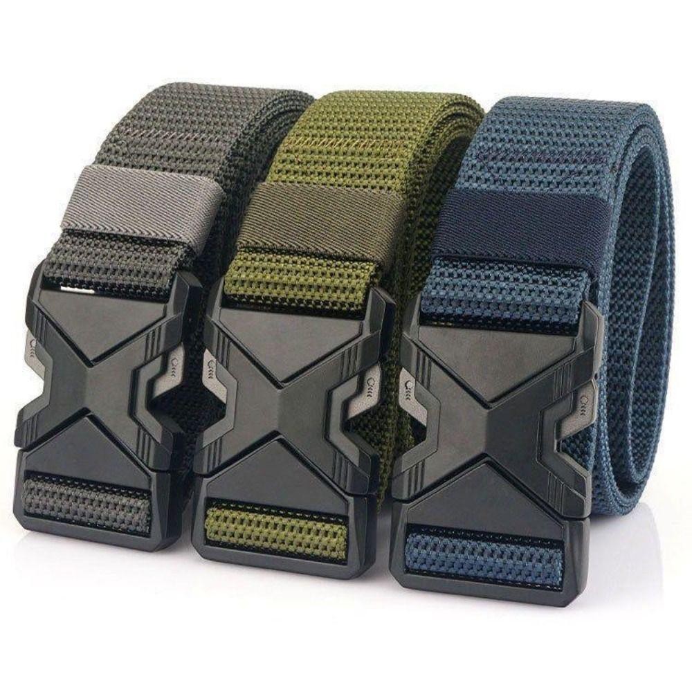 Thắt lưng vải nam SNUGHOUSE, Thắt lưng tháo nhanh đa chức năng dày, Thắt lưng Nylon thoáng khí ngoài trời