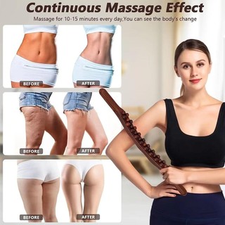 Que Massage toàn thân ARTISANU, Que cạo lưng cầm tay trị liệu thư giãn, 37 hạt Dụng cụ Massage đa năng