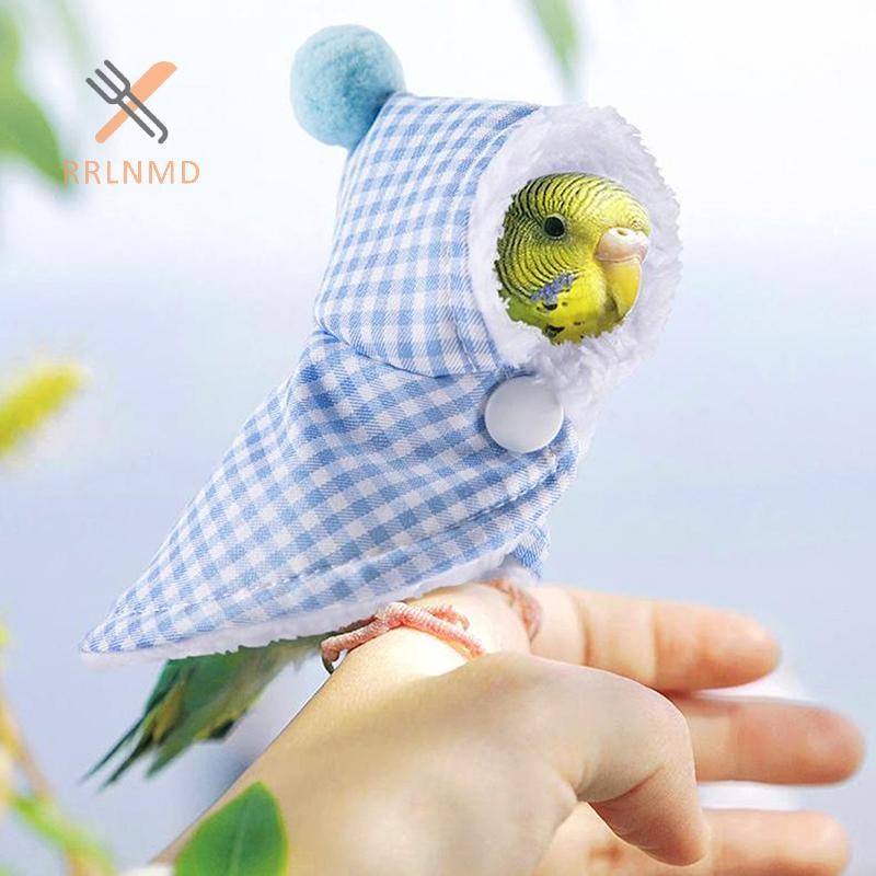 Rrlnmd Ấm Chim Áo Nỉ Giữ Ấm Cho Mùa Đông Đi Chơi Trang Phục Chim Ấm Quần Áo Vẹt Áo Dày Nhiều Màu Sắc Chim Mùa Đông Quần Áo MỚI