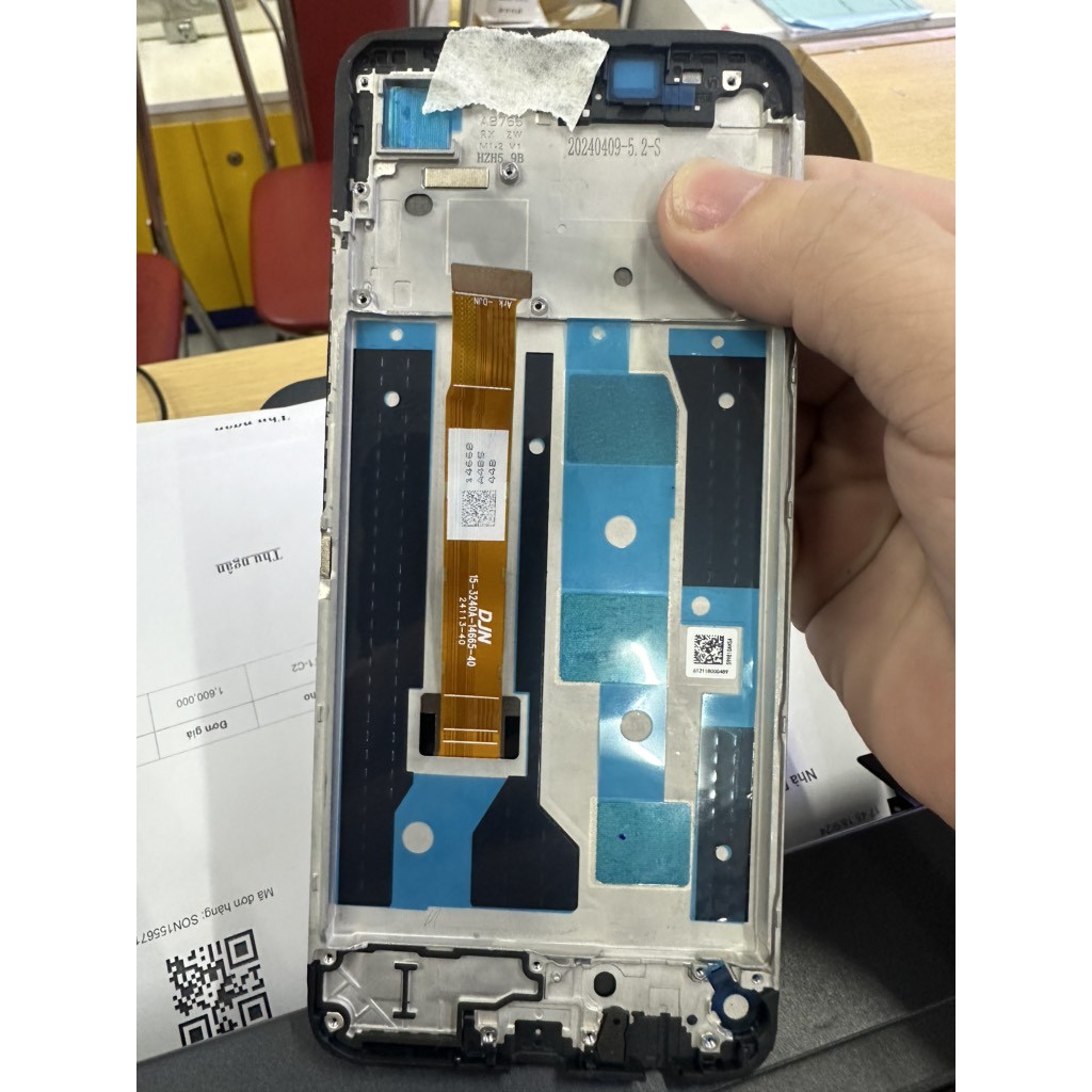 màn hình realme c65/c75x liền khung khung chính hãng