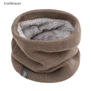 Trailblazer Khăn Dệt Kim Mùa Đông Ấm Áp Snood Khăn Chắc Chắn Làm Dày Lông Len Cổ Ấm Unisex Nam Cổ Khăn Vòng Nữ Chui Đầu Khăn Mới