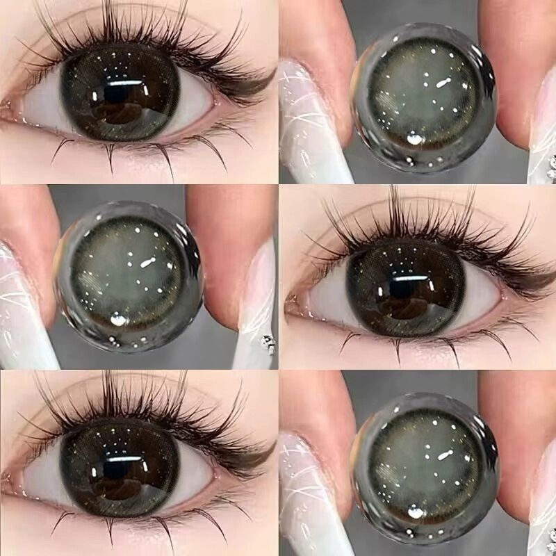 COD -100°~-800🔥Kính áp tròng màu🔥 Kính áp tròng nửa năm, kính áp tròng 14.0mm/14.2mm/14.5mm 022
