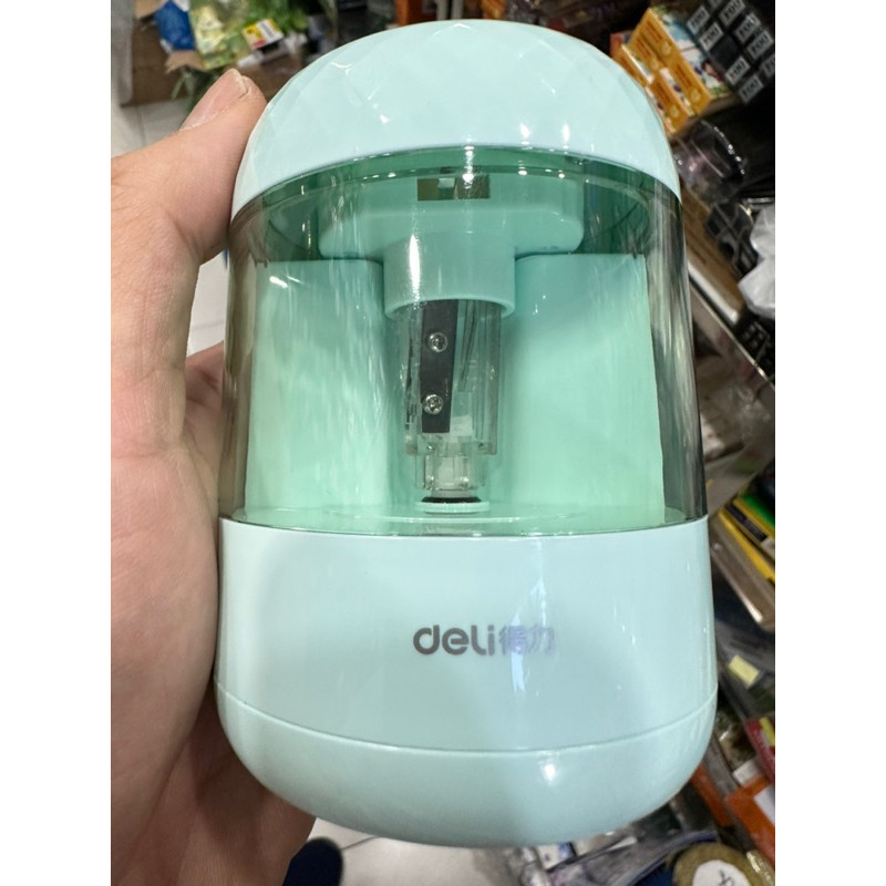 [ TẶNG 2 PIN 2A] Chuốt bút chì, gọt bút chì, bào viết chì sử dụng pin tự động DELI VA100 -