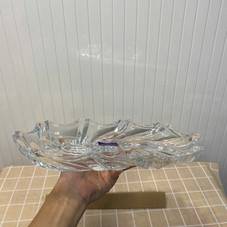 Khay thủy tinh dày cao cấp đựng hoa quả, bánh kẹo phong cách sang trọng