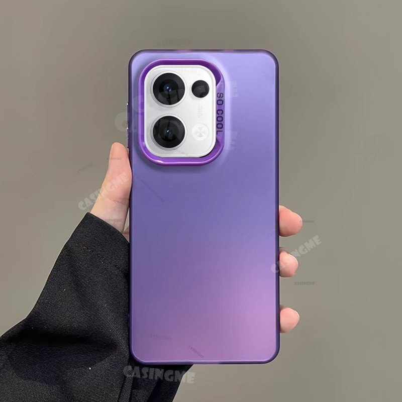 OPPO Reno15 5G 2025 Mạ Sang Trọng Aurora Skin Matte Casing Cho OPPO Reno 13 Reno13 OPPOReno13 13Reno F Pro 4G 5G 2024 Ốp Điện Thoại Bảo Vệ Camera Nhiều Màu Sắc Ốp Lưng Chống Sốc