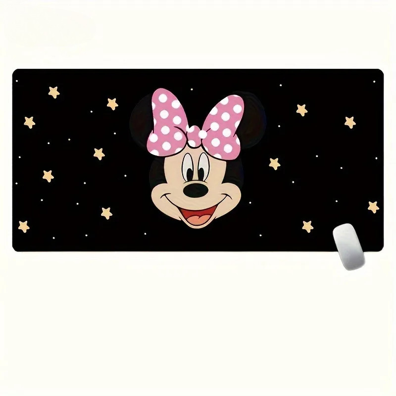 Disney Chuột Mickey Mousepad Chuột Lớn Miếng Lót Bàn Phím Chuột Thảm Thảm Chống Trơn Trượt Playmat Máy Tính Bàn Văn Phòng Thảm Để Bàn