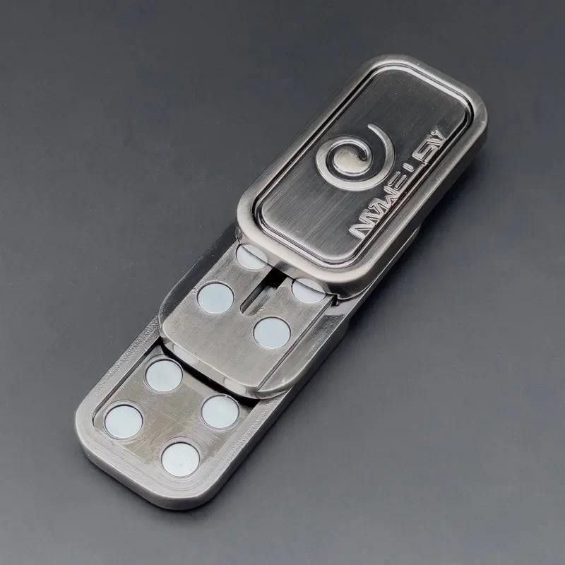 Chịu Áp Lực Từ Fidget Thanh Trượt Camera Hình ADHD Đẩy Thanh Trượt Đồ Chơi Kim Loại Bấm Nhấp Vào Lo Âu Giảm Người Lớn Fidget Đồ Chơi