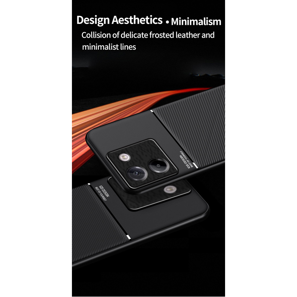 Dành Cho Xiaomi Poco M7 Pro 5G Da Họa Tiết Ốp điện thoại Silicon Chống Trơn Trượt Matte Chống Sốc Ốp điện thoại