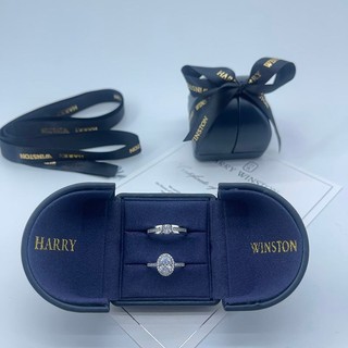 [442 Giao hàng trong vòng 12 giờ] Nhẫn kim cương giả HW cho phụ nữ 2 carat, nhẫn cầu hôn, nhẫn cưới, nhẫn đôi điều chỉnh Harry4.28 VC0Y
