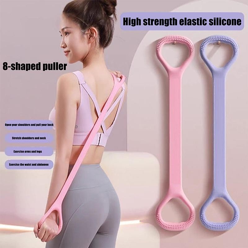 TMOY 8 Tập Thể Dục Dây Kháng Lực Cánh Tay Lưng Vai Tập Thể Dục Đàn Hồi Tập Yoga Pilates Thiết Bị Trị Liệu Vật Lý TCS