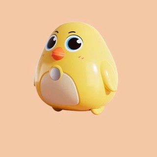 Đồ Chơi Vặn Cót Gà Nối Đuôi Nhau Gà Con Chạy Theo Hàng Vui Nhộn, Kích Thích Bé Tập Bò, Không Cần Pin
