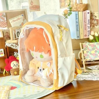 Ba lô itaBag lớn 40CM bằng PVC trong suốt nhiều lớp