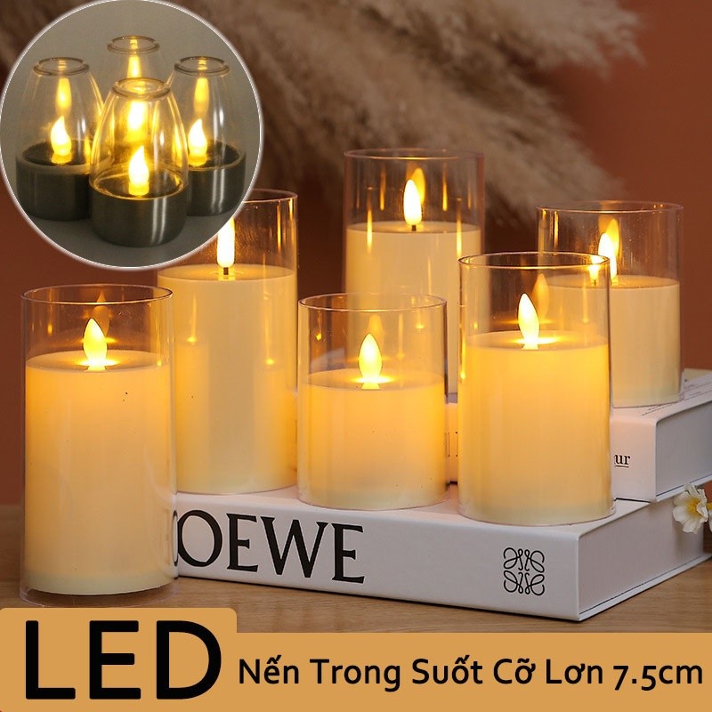 Nến điện tử đèn cầy điện tử vỏ nhựa,Đèn LED Năng Lượng Mặt Trời Hình Nến,Sân Trang Trí Đèn Cảnh Quan