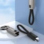 Dây sạc WU Portable PD60W Cáp sạc 2 trong 1 USB Type C Cáp sạc nhanh