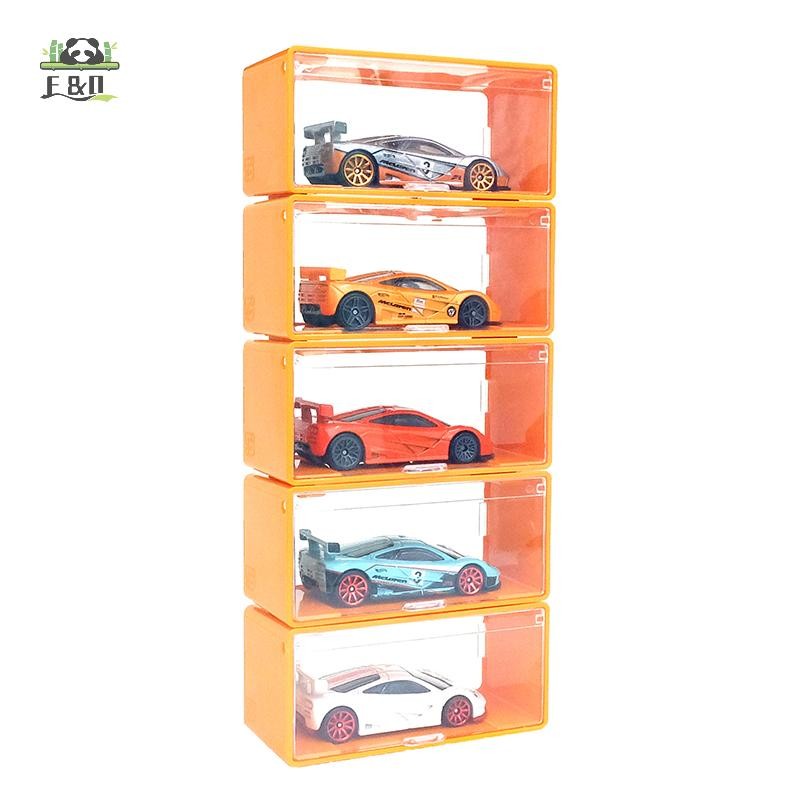 [Shnzdd] 1 Cái Hộp Bảo Quản Có Thể Xếp Chồng Chống Bụi Trong Suốt Không Có Mô Hình Diecast Ô Tô Hộp Trưng Bày Xe Ô Tô Hợp Kim Trẻ Em Hộp Bảo Quản Mô Hình Ô Tô EMKK