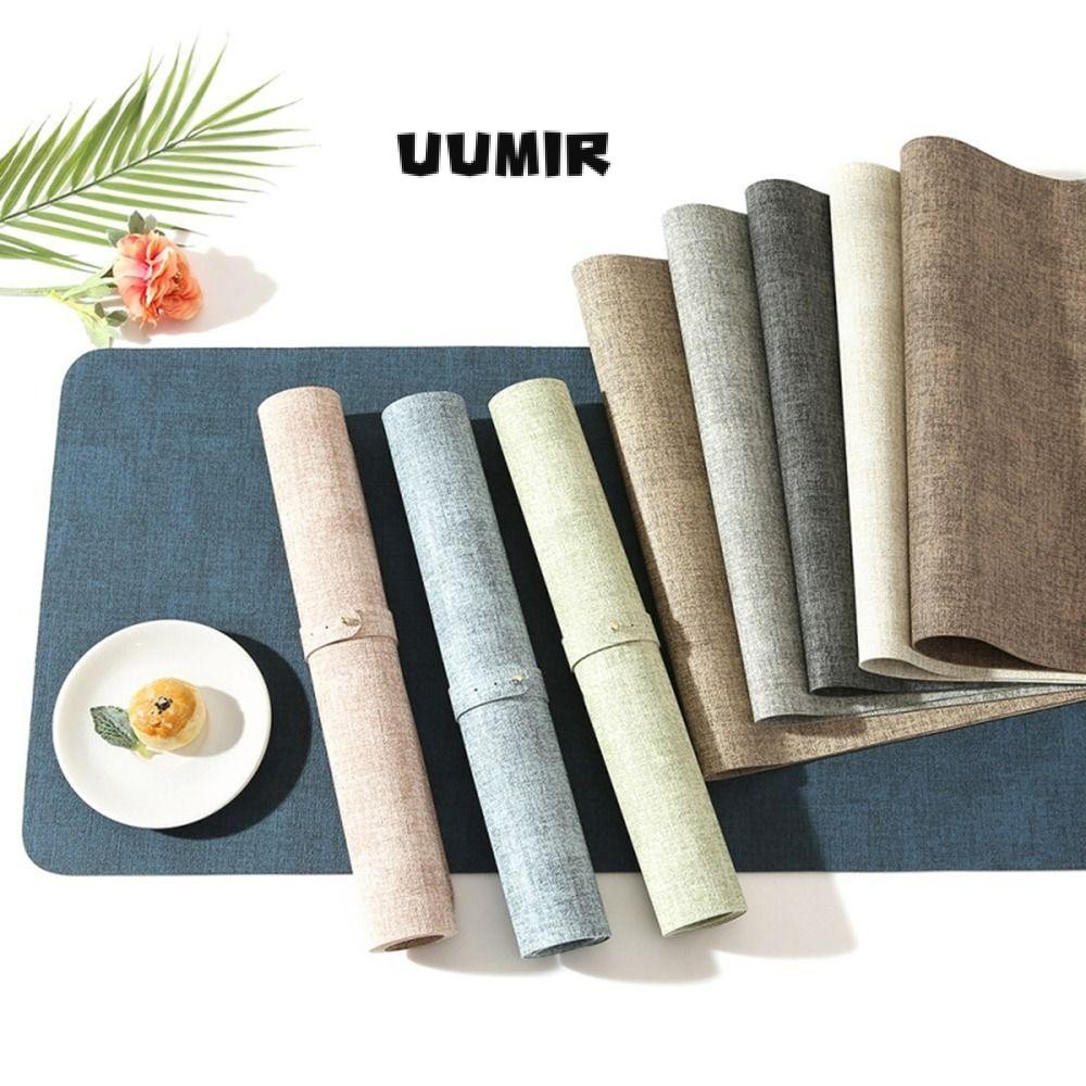 Thảm lót chuột bằng da UUMIR 80 * 40cm để bàn Thảm viết cực lớn chống trượt