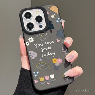 Ốp lưng bảo vệ chống sốc bán trong suốt phong cách thời trang cá tính Xiaohua cho iPhone 14 13 Pro XS Max 16 15 Pro 12 Pro Max 11 Pro 7 Plus 16 Pro 15 14 Pro 13 Pro Max X 8 Plus, chống bụi, chống nước, chống sốc