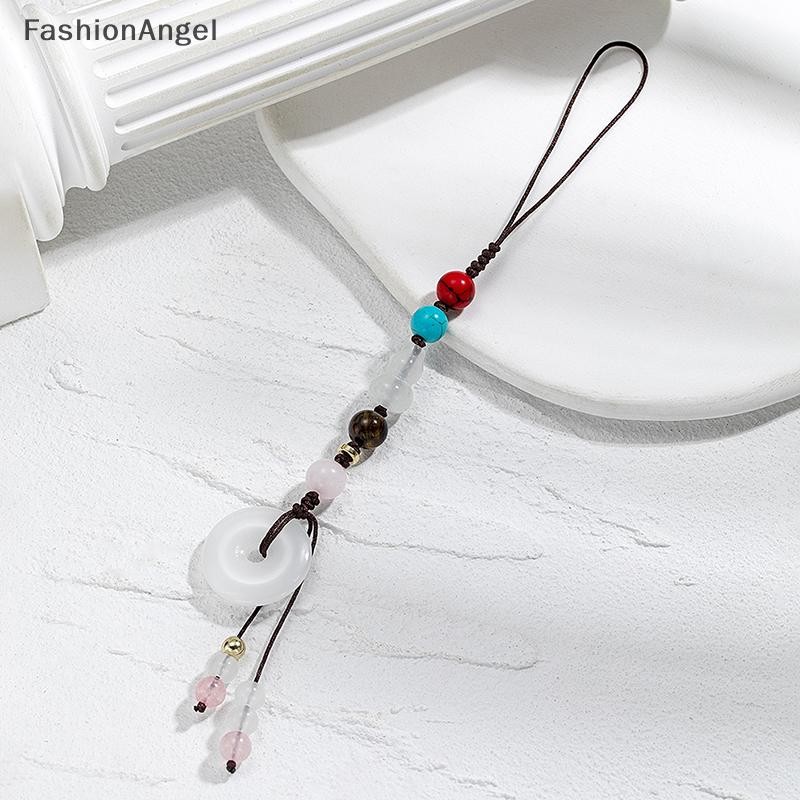 FashionAngel Phong Cách Vintage Giả Ngọc Đính Hạt Mặt Dây Điện Thoại Di Động Dây Buộc Cho Nữ Trang Trí Quà Tặng VN