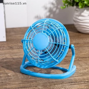 SRVN Xoay 4 Inch USB Để Bàn Quạt Làm Mát Im Lặng Cho Văn Phòng Laptop Máy Tính Notebook PC Mùa Hè Không Khí.
