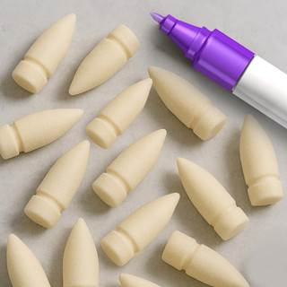 Thay thế đầu bút đánh dấu - Sơn Acrylic GuangNa Markers Bàn chải mềm Core Rock Mẹo - Đồ dùng học tập Phụ tùng văn phòng phẩm