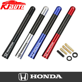 12cm Xe Honda Ăng Ten Sợi Carbon Radio FM Antena Đen Bộ Dành Cho Xe Honda City Civic Fit Jazz HRV BRV CRV WRV Brio Accord Dẫn mobilio Mugen Loại Điện R S RS Phụ Kiện