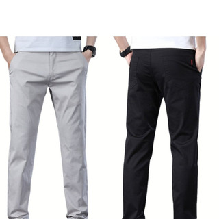 Quần dài kaki nam cao cấp ống suông co giãn có túi dễ phối đồ phong cách Hàn Quốc 6501