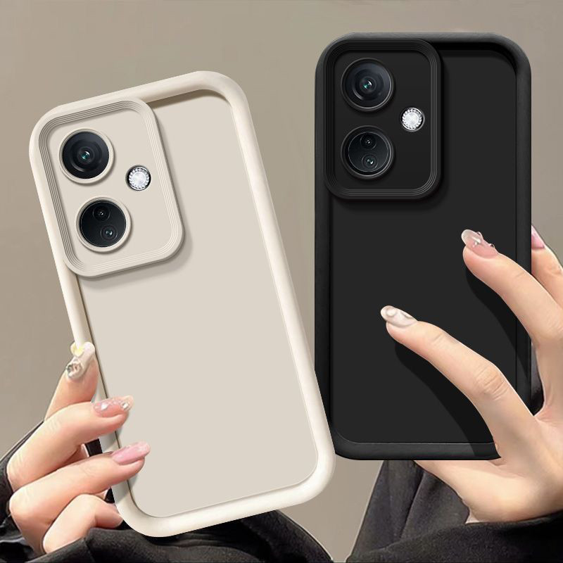 Ốp điện thoại silicon mềm màu kẹo cho OPPO Reno 11F 11 Pro A79 A59 4G 5G Vỏ ốp lưng chống sốc sang trọng thời trang